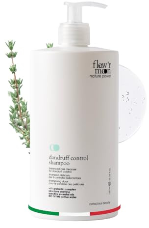 Flow'r moon Shampoo Antiforfora Professionale Senza Solfati 750 ml | Trattamento Antimicotico e Antiprurito per Cuoio Capelluto Irritato e Desquamato (Uomo/Donna).