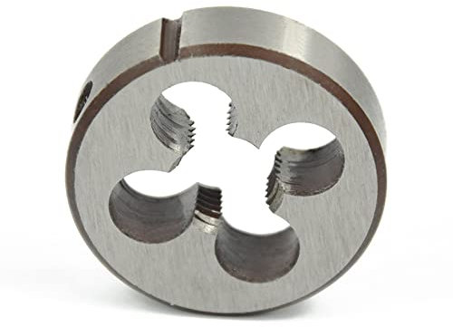 Drill Bit 1pc Metric Left Hand Thread Die Machine Screw Die Hand Tapping Tools,M6 Left Hand