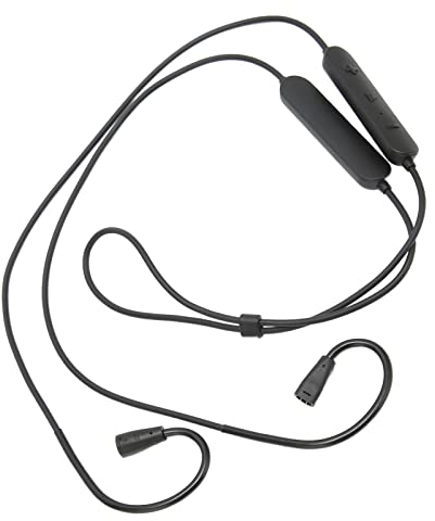 Cable Adaptador Bluetooth para Auriculares de Repuesto para Sennheiser, Cable Inalámbrico para Auriculares con Micrófono Y Controlador para IE80 IE80S IE 8 IE 8i Y Otros Auriculares