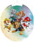 amscan Paw Patrol Papierlaterne, Kindergeburtstagsdekoration, 25 cm, Papier, Mehrfarbig, one Size