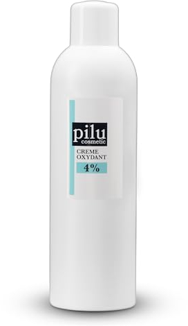 pilu cosmetic Creme Oxydant 1000ml (4%) Entwickler I Wasserstoffperoxid für Haarfarbe, Haartönung, Blondierung, Abmattierung I Cream Developer