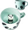 Taza de panda 3D con figura de animal, diseño de oso panda, decoración japonesa, divertida taza de regalo de panda, bonito regalo para mujeres, tía, amigo, taza de café, taza de té para niños, 230 ml