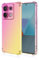 EASSGU Custodia per Redmi Note 13 Pro 5G / POCO X6 5G (6.67 Inches), Cover Silicone TPU Colore Sfumato Trasparente, Custodia per Telefono Antiurto e Antigraffio - Oro Rosa