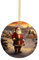 Weihnachts-Vintage-Dekoration, Weihnachtsmann-Hängeornament, einzigartiges Design, Weihnachtsstil-Hängeornament Handy Wandhalterung Holz (A, One Size)