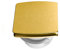 dijiusidy Bathroom Exhaust Fan 4 Inch Outlet Kitchen 2200rpm Blower Wall Replaceable Extractor for Hotel Office, Gold