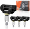GEAREVER 4Tlg Reifendrucksensor Reifendruckkontrollsystem TPMS Sensor RDKS 433 MHz für Mercedes C/CLA/GLC/CLS/E/S/GLE-Klasse W176 W205 C207 W212, TPMS Sensor A0009050030