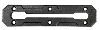 KOVNISE Kayak Track Multifunctional Plastic Expansion Rail Slide Base Fixed Rail Bracket Kayak Assault Boat Inflatable Boat, for Fishing Rod Brackets, Fishing Clawers, Cup Holders, Anchors (12 inch)