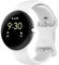 Haofun Silicona Correa para Google Pixel Watch 3 41mm Mujer Hombre, Hebilla de Color Acero, Pulsera Reemplazo Suave Silicona Deportiva para Google Watch 3 41mm Correa - Blanco