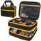Carrying Case Compatible with Klein Tools ET310 AC Circuit Breaker Finder & RT250 GFCI Outlet Tester & Electrical Test Kit,Circuit Tester Storage Organizer Fits for Digital Multimeter,Clamp Meter