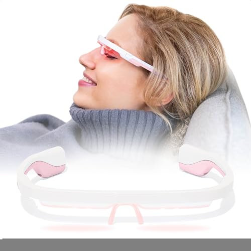 AYO+ Lichttherapiebrille: Rose Quartz Limited Edition - Maximieren Sie Schlaf, Energie und Stimmung – Einzigartiges Rotlichtfunktion (670nm) zur Entspannung - Ihre Alternative zur Tageslichtlampe