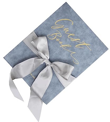 Cabilock Libro Degli Ospiti Di Per Matrimonio Album Fotografico Libro Degli Autografi Con Copertina in