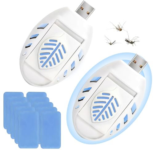 Portable USB Électrique Répulsif Anti-Moustique, Diffuseur Electrique Liquide Répulsif Moustiques, Anti Moustique, pour La Maison/Voiture/Camping/Extérieur