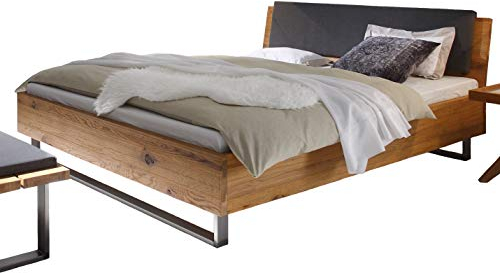 Hasena Oak Wild Wildeiche Bett Füße Indus Kopfteil Sion 200x200