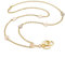 LUXIANDA Ausweis-Schlüsselband für Damen, perfekt für Mitarbeiter-Ausweise und Schlüssel, Gold, 48 cm