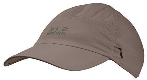 Jack Wolfskin Unisex supplex canyon cap Baseballkappe, siltstone, M EU