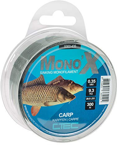 c-tec Ctec Mono X Carp Schwarz 0.30Mm/7.6Kg 400M