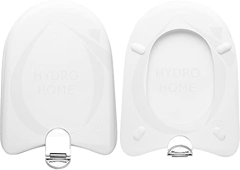 WC-Sitz Ideal Standard Diagonal wie Original, WC-Sitz aus Holz, beschichtet mit Polyester mit festen Scharnieren wie Original, Farbe weiß, hergestellt in Italien