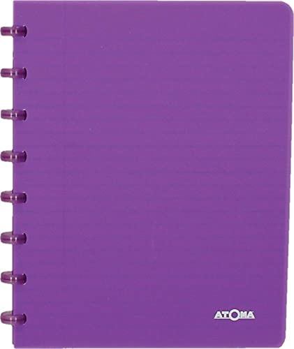 Schrift atoma a5 lijn 144blz 90gr pp transp ass | Omdoos a 10 stuk