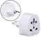 Brazil Brazilian Adapter Travel Type N Plug to UK US USA American AUS Australia EU Europe European Asia China Thailand Ireland Adaptor Universal Worldwide Socket International 3 Pin