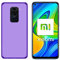 Todobarato24h Funda Compatible con Xiaomi Redmi Note 9 (6.53) Morada TPU Lisa Silicona Gel