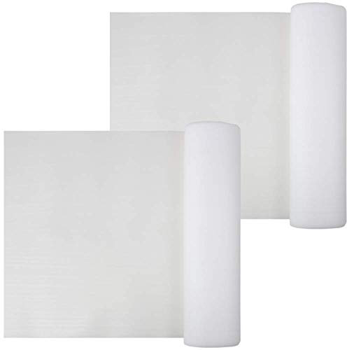 2x Alfa Trittschalldämmung PE Dämmunterlage 25 m² Schallschutz für Laminat und Holzfertigböden