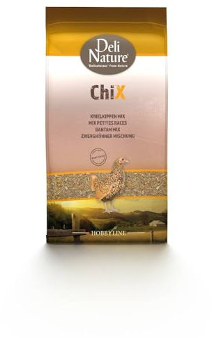 Deli Nature Futter Chix ZWERGHÜHNER Mix 4,0 kg für Hühner + Ziergeflügel