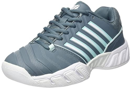K-Swiss Damen Bigshot Light 4 Carpet Tennisschuh, Stormy Weather/White/ICY Morn, 39 EU