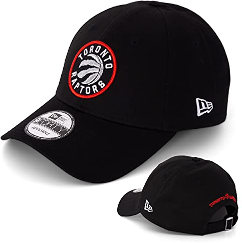 New Era Caps - Baseball Cap Kappe Muetze - Limiterte Designs - MLB NBA NFL - Yankees Lakers Bulls Raiders Chiefs Dodgers Seahawks Sox 49ers (Toronto Raptors Black)