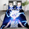 Agmdno Bettwäsche-Sets Hunter,Anime Bettwäsche,Bettbezug 135x200cm + Kissenbezug 80x80cm,kinderbettwäsche,3D Bettwäsche (QZLR2-6,135x200cm+80x80cmx1)