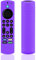 LEFXMOPHY 4k Max Fernbedienung 2023 für Fire TV Stick Remote Cover 6,2 Zoll, Toshiba/Insignia CT-RC1US-21 / Pioneer 2021 Smart TV Fernbedienung, Violett, Silikon, vollständige Abdeckung, Zubehör