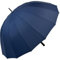 iX-brella - Leichter XXL Partnerschirm 16-teilig mit angenehmen Softgriff - Durchmesser 1,29 Meter - Insignia blau