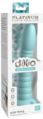 Pipedream Dillio Platinum Wild Thing, Teal, 19,7 cm