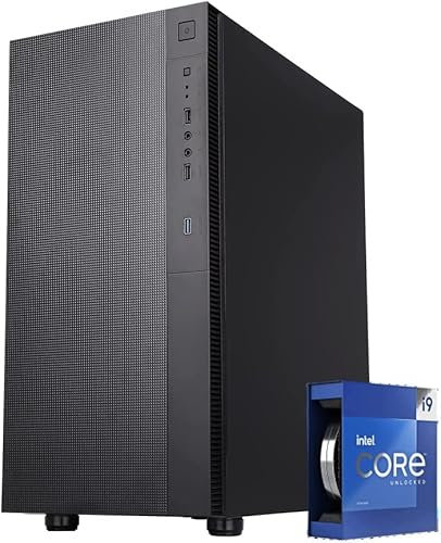 EMCA4 Computer Gaming e Rendering PC Assemblato i9 13900f - RTX 3060 12GB - SSD M.2 1TB nvme + SSD M.2 2TB - Ram 64GB DDR5 6000Mhz - Z790 - ARGB - Dissipatore a Liquido - Windows 11