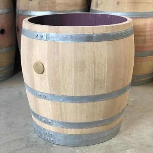 Fass-Schmiede Weinfass Miniteich Gartenteich 225l (3/4, Natur)