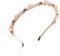 IYOU Champagner Kristall Stirnbänder Strass Haarschmuck Perle Edelstein Kopfbedeckung Dünne Luxus Party Haarbänder für Frauen und Mädchen