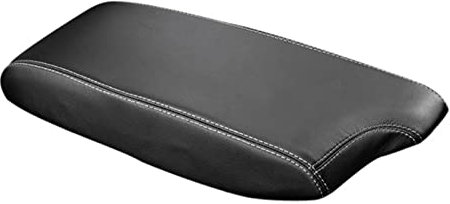 NinWelly jfqm Auto Mittelkonsole Armlehne Box Abdeckung wasserdichte Deckelverkleidung Schwarz Kunstleder Passend for Hyundai Sonata 2021 2020