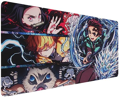 Xcosmic XXL Anime Mouse Mat,900 x 400 mm Large Gaming Mouse Pad,Desk Pad Gaming,Extended Mouse Pad,Office Desk Mat Large Size,Personalized Design for Gaming Office Home(UK03-cut)