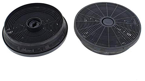 KGA Supplies Lot de 2 filtres à charbon pour hotte compatible avec Beko : HBG70X, CWB6420X