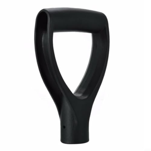 Gbtdoface D-Shaped Plastic Shovel Handle, Digging Raking Tool Grip Shovel Handle Replacement For Lawn Garden Farm Snow Removal Spade Fork