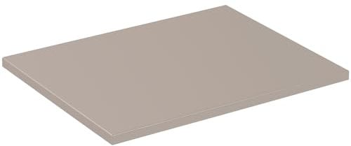 Lomadox Waschtischplatte 60cm in Kaschmir beige, B/H/T ca. 60,6/2,2/46,5 cm