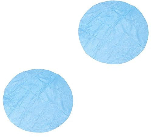 FUNOMOCYA Bache Protection Bache 2 Pièces De Rond pour De pour sous De pour Enfants Bâches pour Plastique