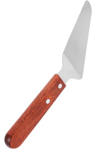 Cabilock 3St Pizzaspatel Backspatel BBQ-Grills Kochen Tortenspatel käse pizzaschneider Bäckereiwerkzeug Holzgriff pizza schaufel+ Grillschaber kuchen Backschaufel Hölzern