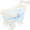 Hohopeti Party Geflochtene Körbe Spielzeug Für Kleinkinder Taufgeschenkkorb Handhaben Rattan-blumenkorb Obstdekor -dusche-wagen-kinderwagen-herzstück -dusche-kinderwagen-korb Pp