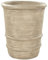 Pot de Fleurs Traditionnel en Terre Cuite 43 cm pour l'Extérieur et Intérieur Beige Lilium