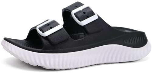 KuaiLu Sandales Réglable Récupération Femme Orthopediques Confortable Sport | de Femmes Fasciite Plantaire Sandalette, Soutien Voûte Plantaire, Légèreté, Loisirs de plein air