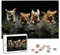Personalisiertes Fotopuzzle, Personalisiert Puzzle 1000/1500/2000/3000/4000/5000 Teile Erwachsene, Gestalte Selbst Puzzle mit Bild, Holzpuzzle mit Eigenem Foto, für Valentinstag, Weihnachten, O-42
