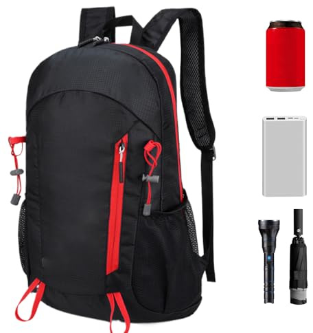 Hiking Daypacks, Hiking Backpack For Men, Hiking Pack Outdoor Lightweight Backpack,Waterproof Foldable Bag Daypack For Women Men Outdoor Backpacking Running Beach Cycling Fishing