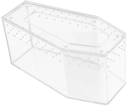 Milisten Pet Viewing Box Reptile Terrariums Lizard Cage Habitat Enclosure for Gecko Use in Insect Box
