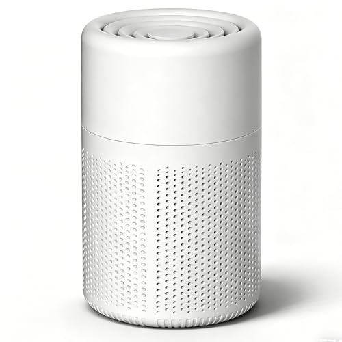Purificatore D’Aria Con Filtro Aria Hepa H13 E Carbone Attivo,37 Db Silenzioso Contro Fumo,Odori,Polvere E Peli Di Animali,Portatile Con Aromaterapia Per Ufficio,Camera Da Letto 20M²