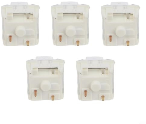 Interruptores de teclado de caja táctil mejorados para teclados mecánicos e impresión 3D, con construcción robusta resistente al polvo y agua y fuerza de accionamiento de 45 g (A)